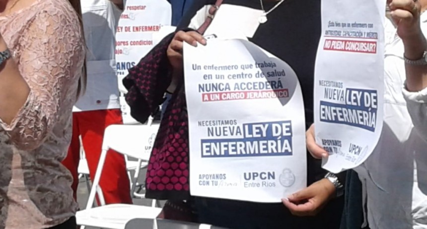 Siguen los cuestionamientos por la dilación del tratamiento de la Ley de Enfermería