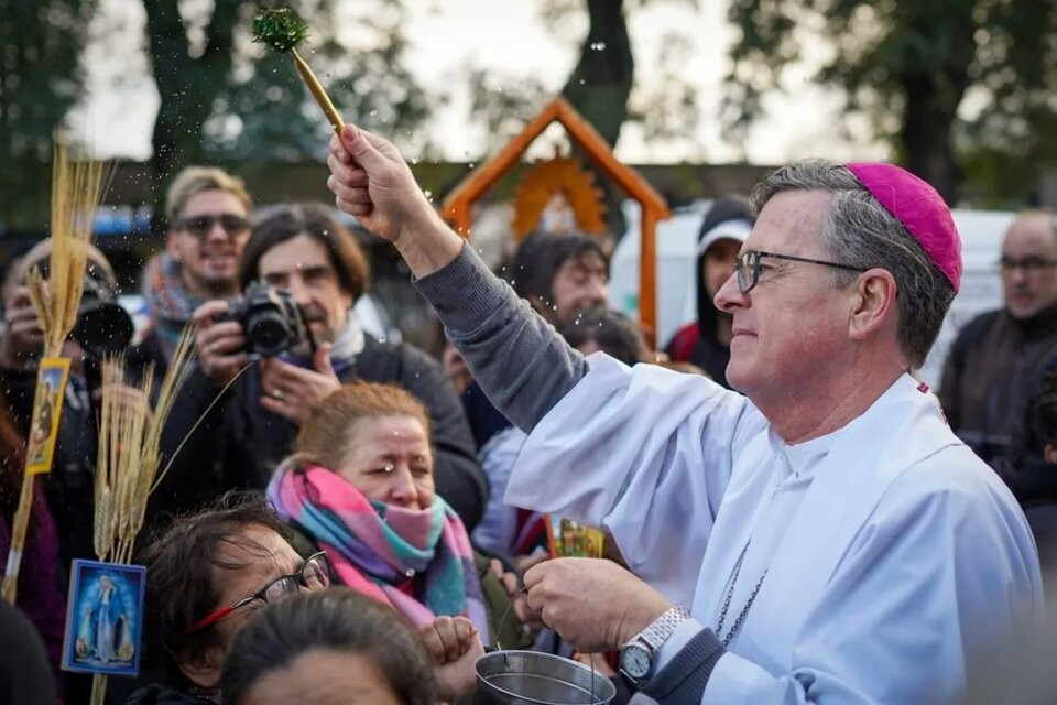 El arzobispo de Buenos Aires en San Cayetano   “Nuestra patria está herida, media muerta”