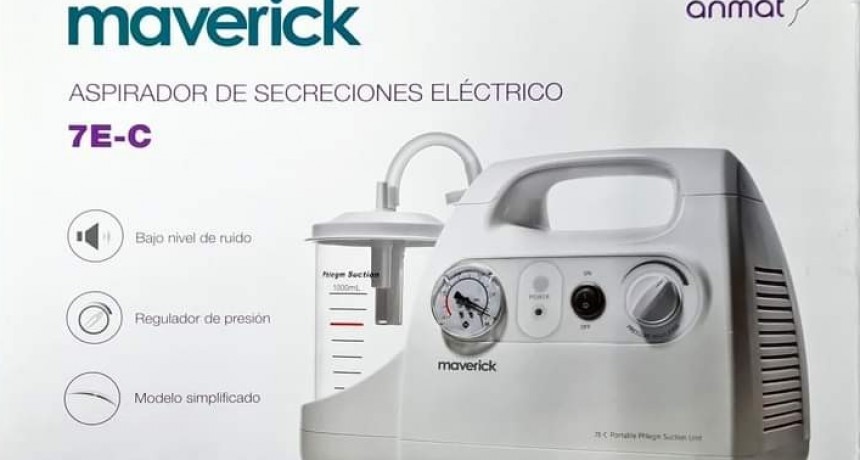 EL HOSPITAL URQUIZA INCORPORA NUEVO ASPIRADOR DE SECRECIONES ELÉCTRICO PEDIÁTRICO