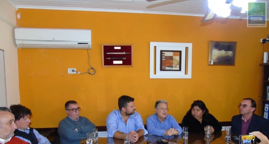 EL MINISTRO DE PLANEAMIENTO, INFRAESTRUCURA Y SERVICIOS DE LA PROVINCIA RECORRIÓ OBRAS EN FEDERAL  