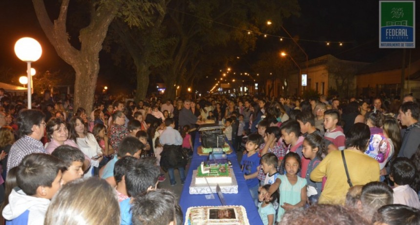 MULTITUDINARIOS FESTEJOS POR EL 138° ANIVERSARIO DE LA CIUDAD 