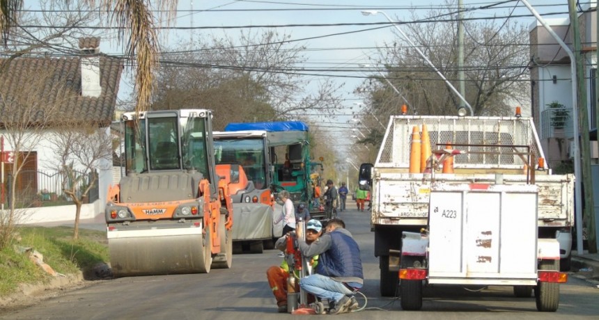 REASFALTADO EN LA CIUDAD 