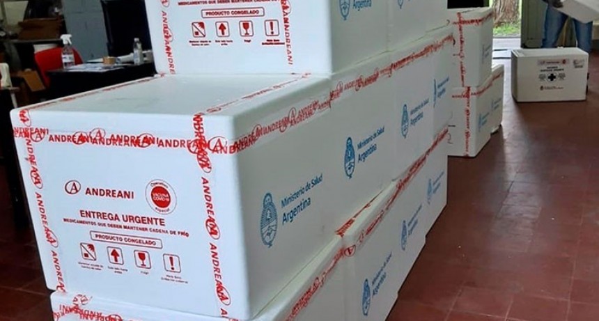 Llegaron casi 60 mil vacunas a Entre Ríos y se sumaron dos nuevas marcas
