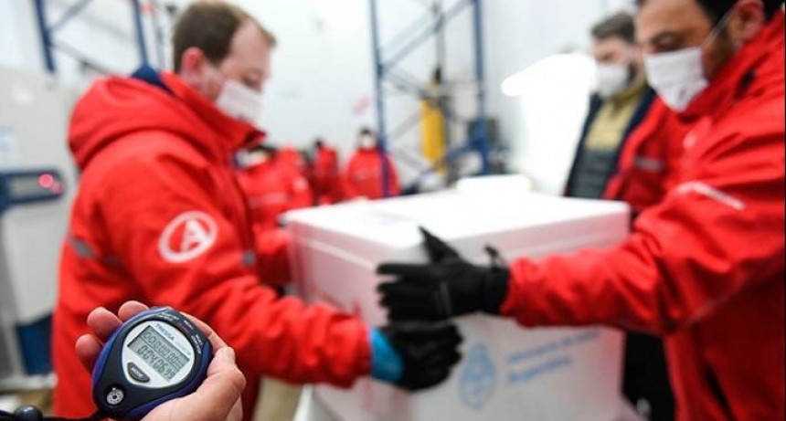 LLEGARON MÁS VACUNAS PFIZER Y ARGENTINA SUPERA LOS 63,4 MILLONES DE DOSIS RECIBIDAS