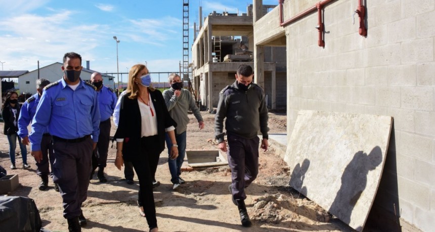 Se continúa con la construcción de dos pabellones en el Penal N 8 de Federal