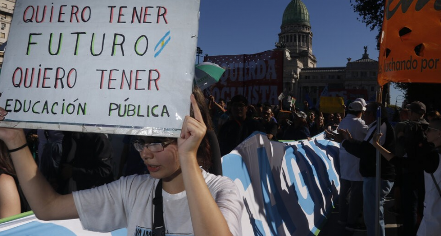 La movilización es para rechazar el veto a la Ley de Financiamiento anunciado por Milei Se viene la segunda Marcha Federal Universitaria