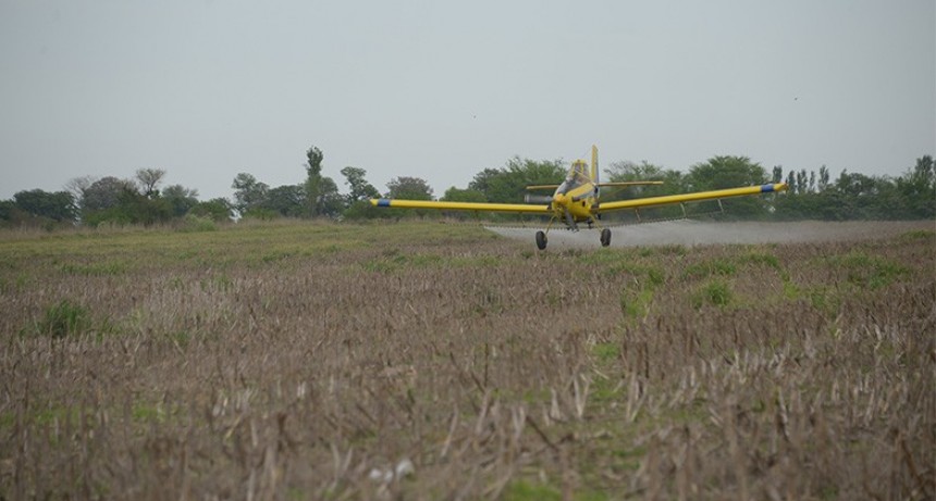 La Provincia fiscalizará con la Policía y la Justicia la fumigación en campos