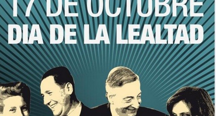 ACTO POR EL DÍA DE LA LEALTAD PERONISTA, HOY EN LA SEDE DE ANDERSON Y ARIENTI
