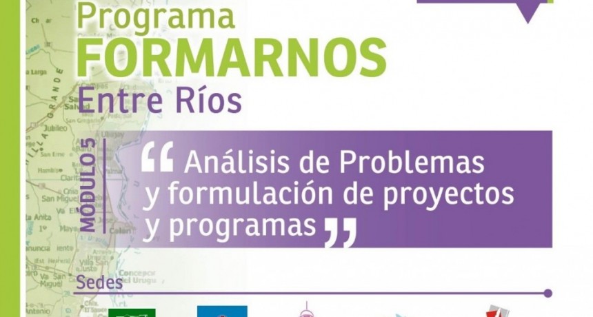 HOY SE CONCRETA EL MÓDULO 5 DEL PROGRAMA FORMARNOS