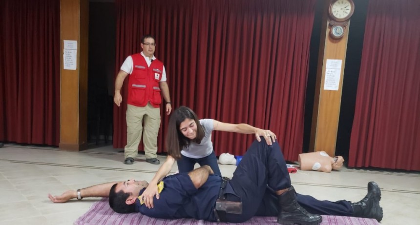 SE REALIZÓ EN FEDERAL UN TALLER DE PRIMEROS AUXILIOS ANTE SINIESTROS VIALES