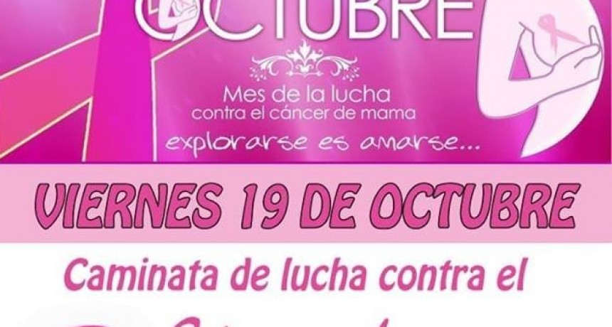 CAMINATA POR EL DÍA MUNDIAL DE LA LUCHA CONTRA EL CÁNCER DE MAMA 