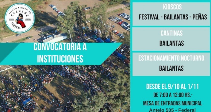 CONVOCATORIA A INSTITUCIONES PARA KIOSCOS, CANTINAS Y ESTACIONAMIENTOS 