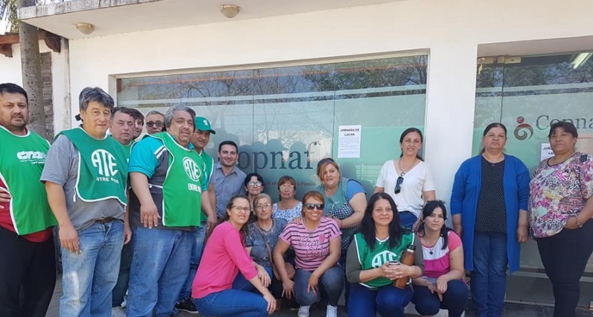 EL PERSONAL LOCAL DEL COPNAF ADHIRIÓ A LAS MEDIDAS EN RECLAMO DE MEJORES CONDICIONES LABORALES