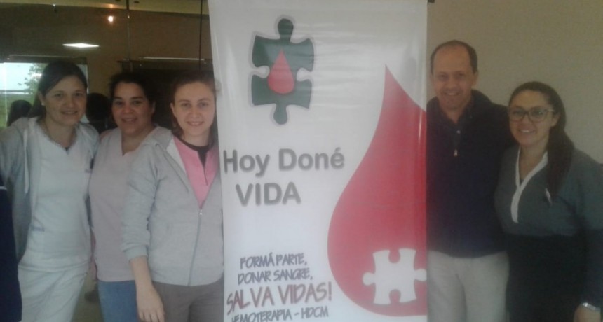 Campaña para donar sangre en Federal