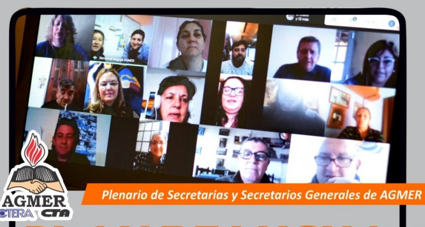 Agmer anunció un plan de lucha que inicia este viernes y se extiende durante todo octubre 