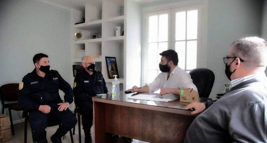 LA MUNICIPALIDAD RECIBIÓ APORTES PARA SEGURIDAD