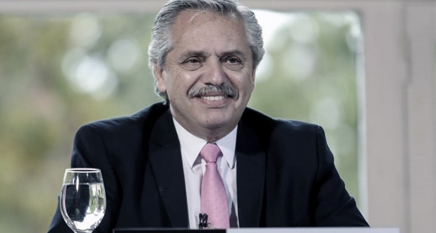  PREVIAJE EXITOSO  Alberto Fernández: 