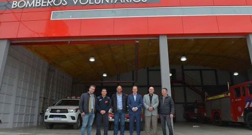 EL GOBIERNO PROVINCIAL SUBSIDIARÁ EL CONSUMO ELÉCTRICO DE CUARTELES DE BOMBEROS VOLUNTARIOS
