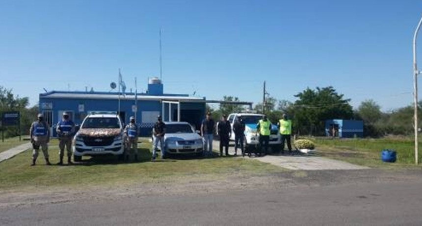 El puesto caminero Federal se sumo al operativo integral de prevencion publica