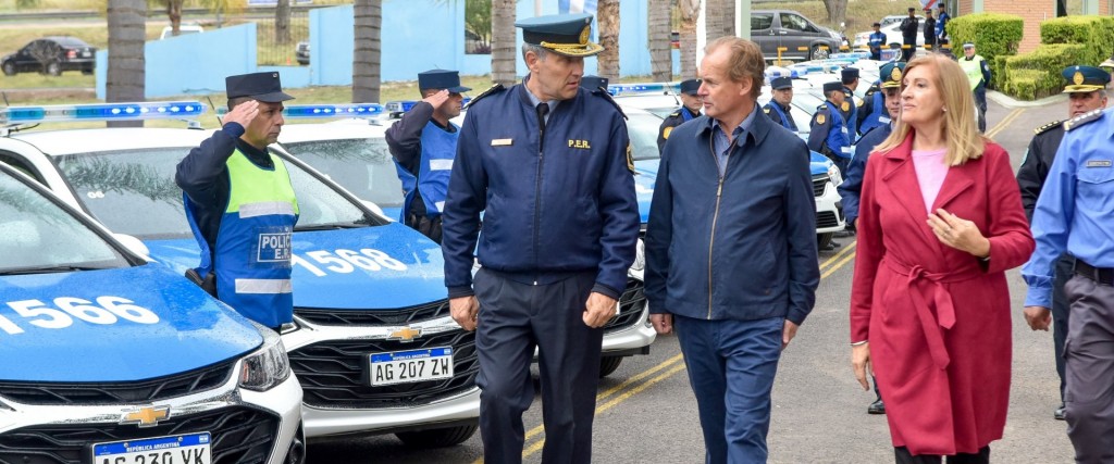 Entregaron 76 nuevos vehículos a la Policía para fortalecer la seguridad en Entre Ríos