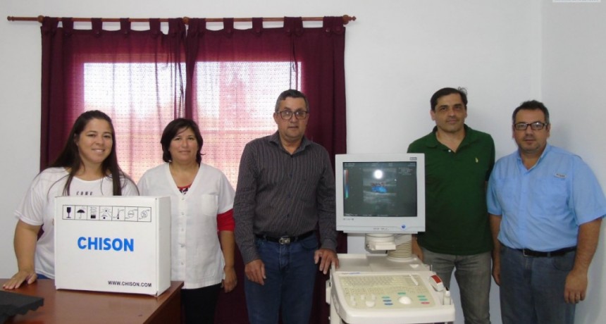 EL CENTRO DE SALUD PEDRO CELESTINO AVA RECIBIÓ UN ECÓGRAFO 
