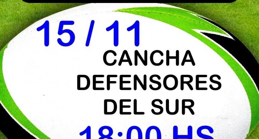 ESTE JUEVES SE REALIZARÁ UNA NUEVA EDICIÓN DE “RUGBY EN TU BARRIO”  