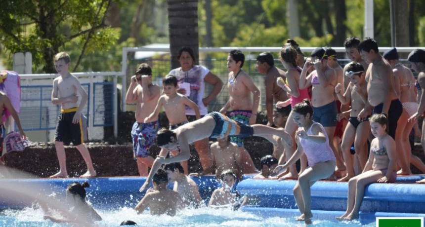 EL PRÓXIMO MIÉRCOLES COMIENZAN LAS INSCRIPCIONES PARA LA COLONIA DE VACACIONES Y TEMPORADA DE PILETA  