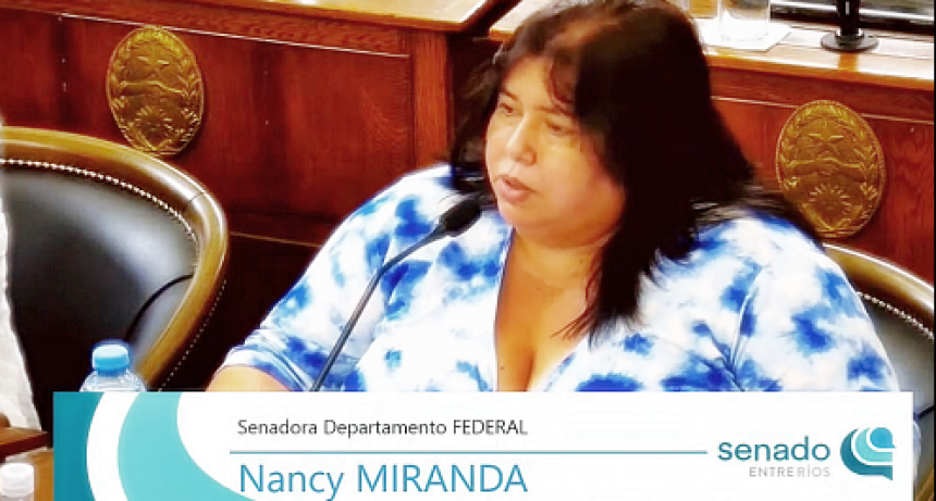 La senadora Miranda hizo un reconocimiento especial al trabajo de los agentes sanitarios