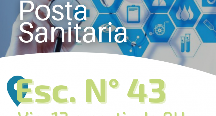 La Municipalidad a través de la secretaría de Desarrollo Social informa Posta de Vacunacion