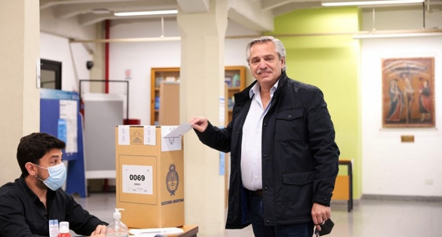 El Presidente votó y afirmó que 