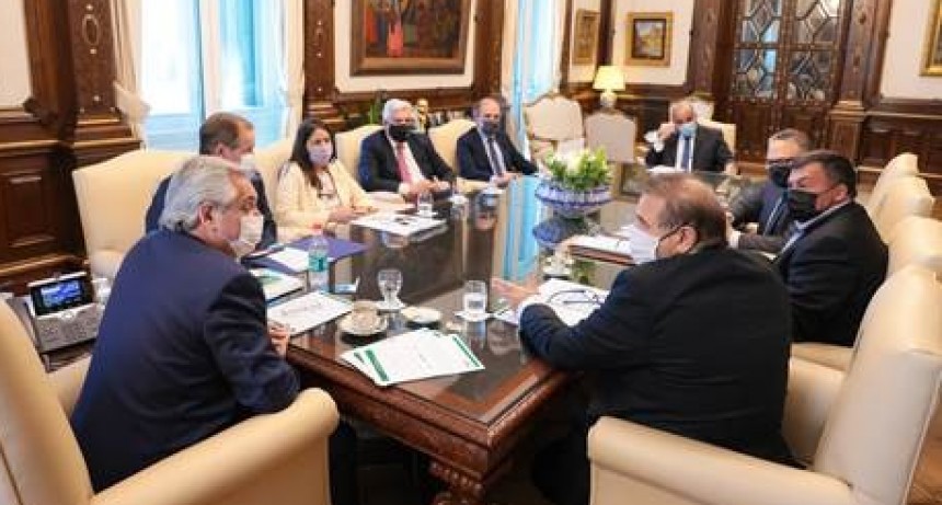 Bordet acordo con el presidente Fernandez apoyo para poner en marcha soychu luego del incendio