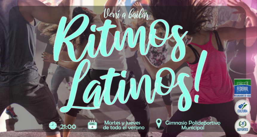 INICIAN LAS CLASES GRATUITAS DE RITMOS LATINOS 