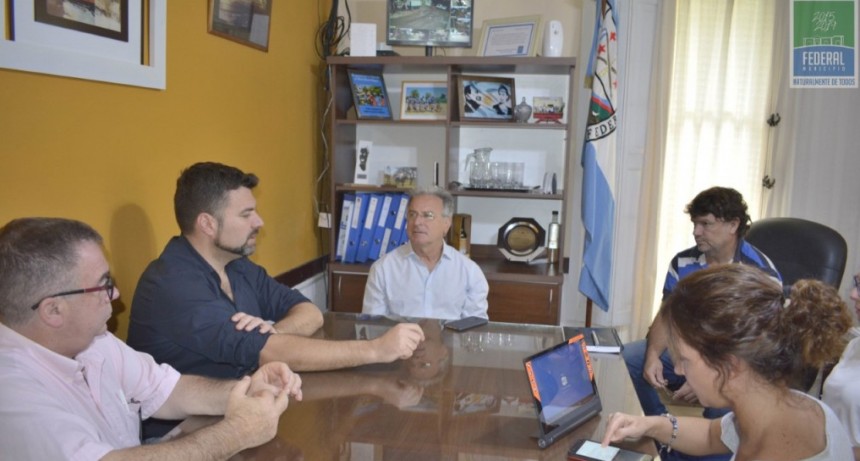 EL MINISTRO BENEDETTO RECORRIÓ LAS OBRAS EN EJECUCIÓN QUE LA PROVINCIA REALIZA EN FEDERAL