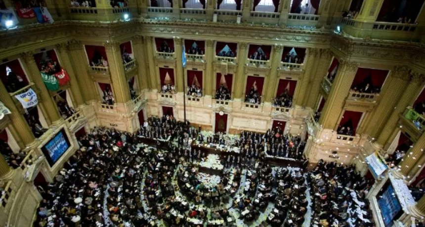 Congelan por seis meses las dietas de diputados y senadores nacionales 