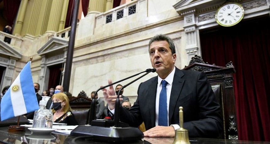 Massa fue reelecto por unanimidad como Presidente de la Cámara de Diputados