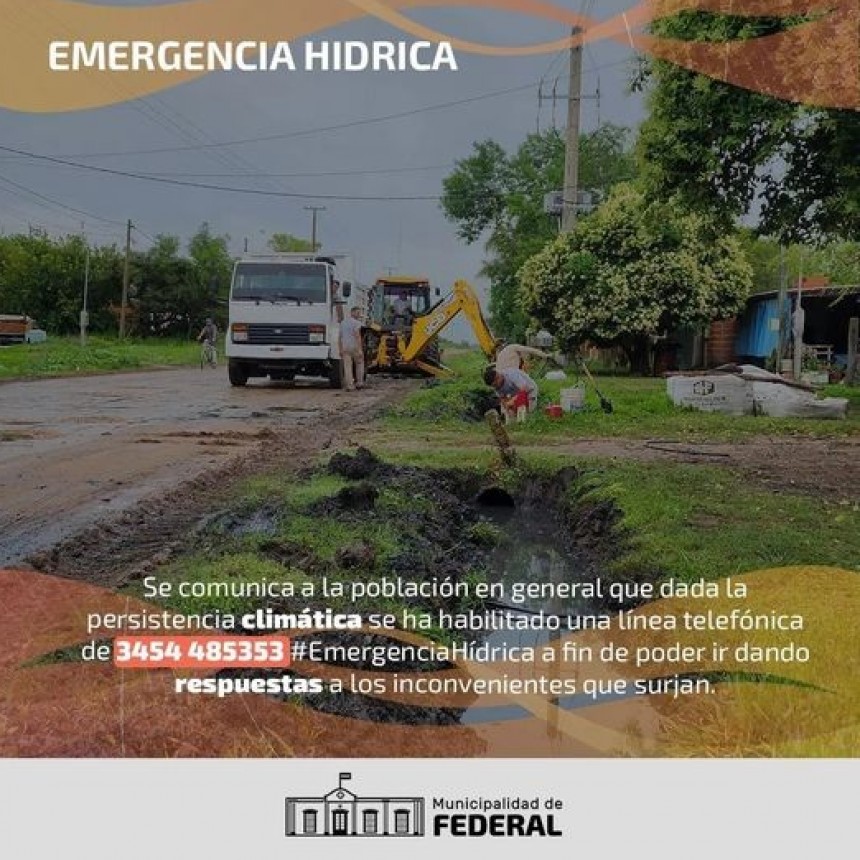 EMERGENCIA HÍDRICA