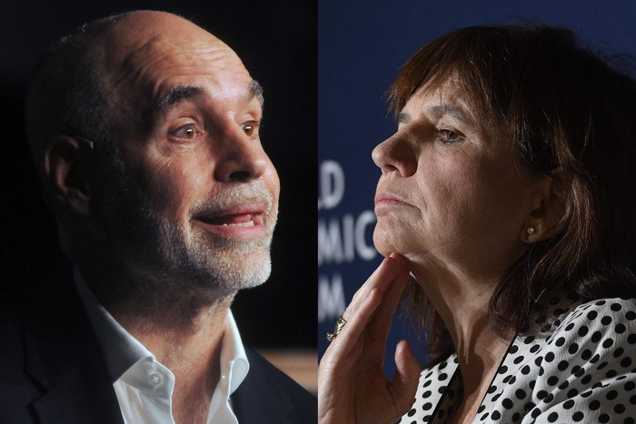 Los dos exintegrantes del PRO a los insultos por la fuga de presos Larreta, Bullrich y una pelea a cielo abierto